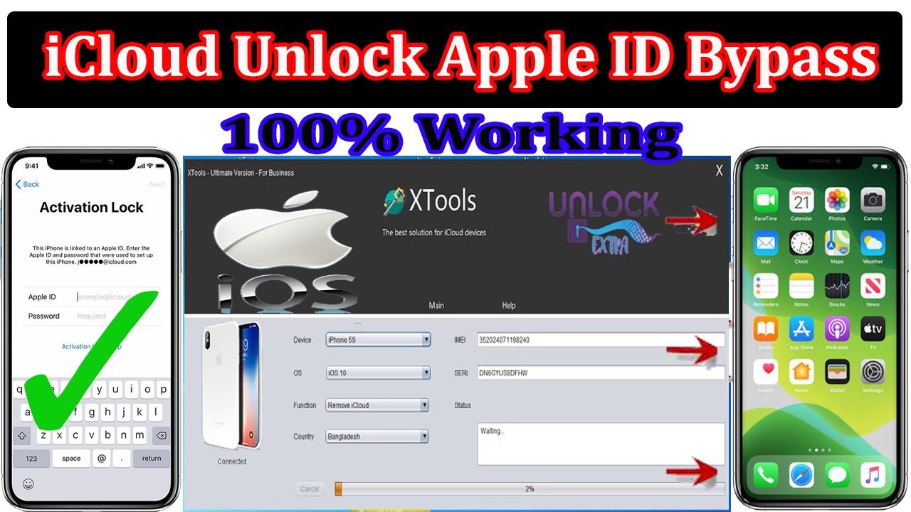 xtools ultimate icloud removal
